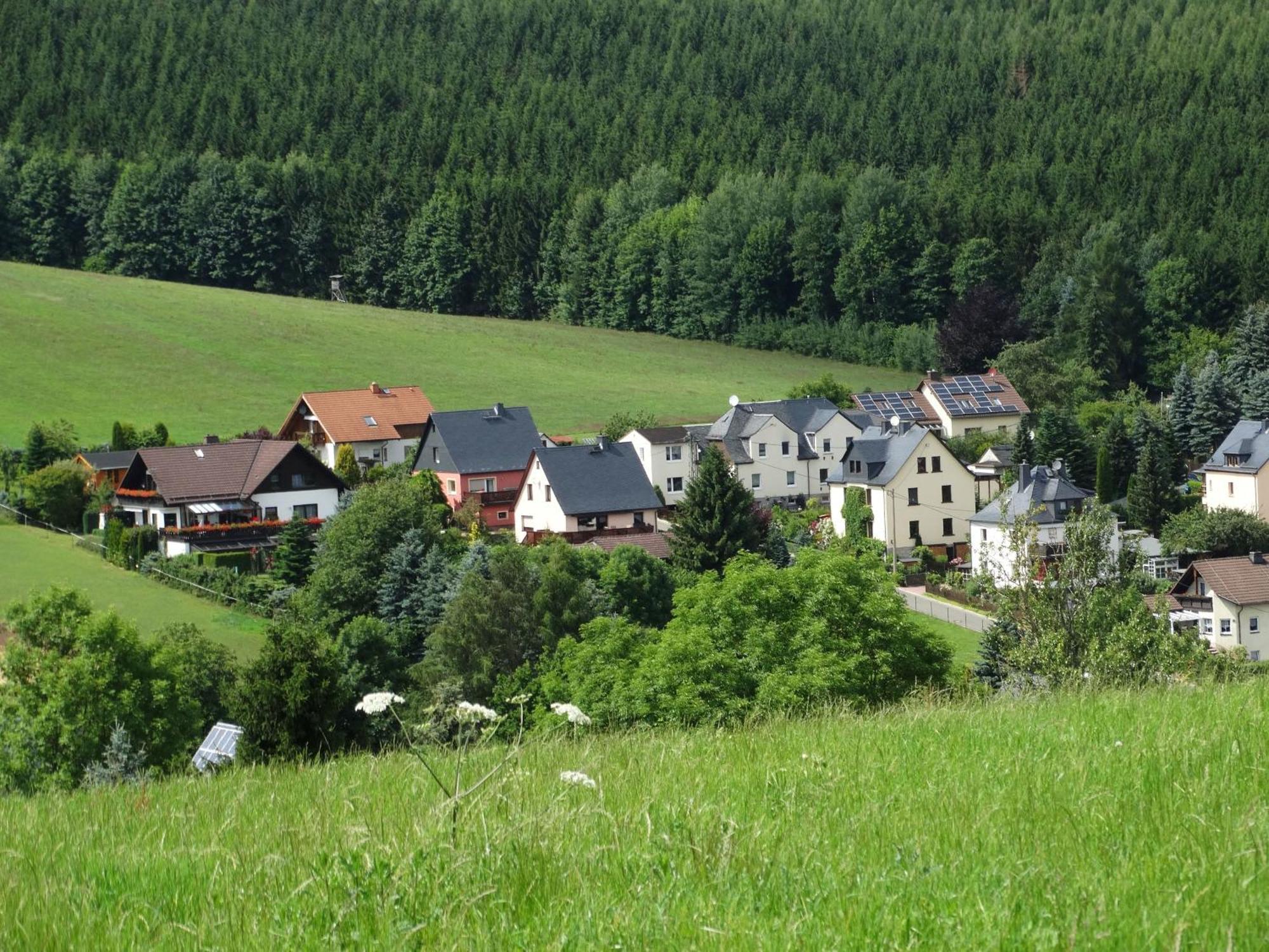 Ferienwohnung "Am Vaterlandsgrubenweg" Oelsnitz  Zewnętrze zdjęcie